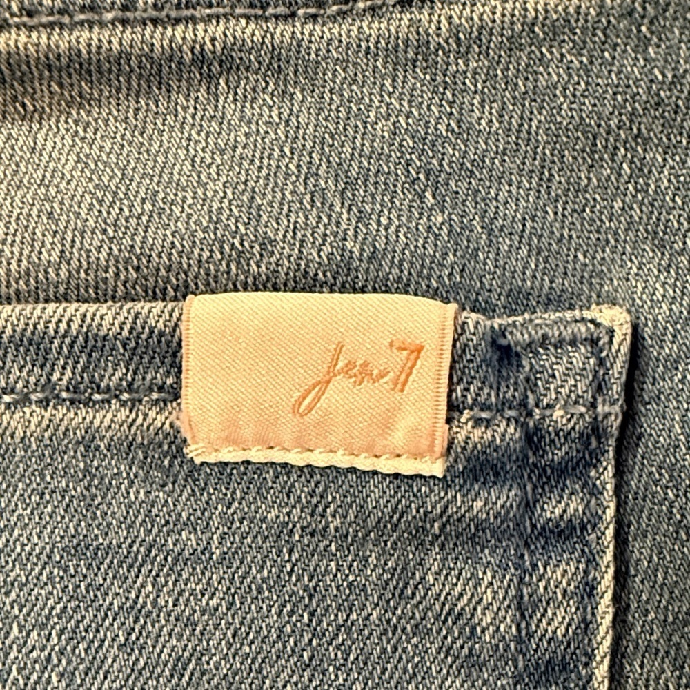 Jen 7 Slim Bootcut Jeans - Size 16 -  Soft Stretch Mid Wash - Picture 2 of 10